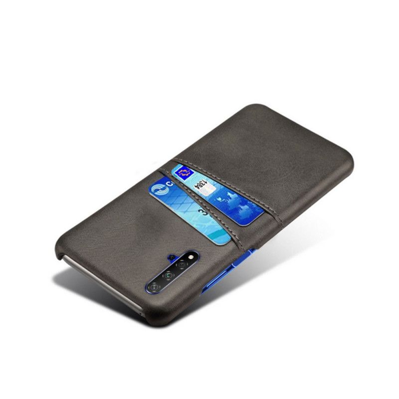 Cover Honor 20 Sort Kortholder