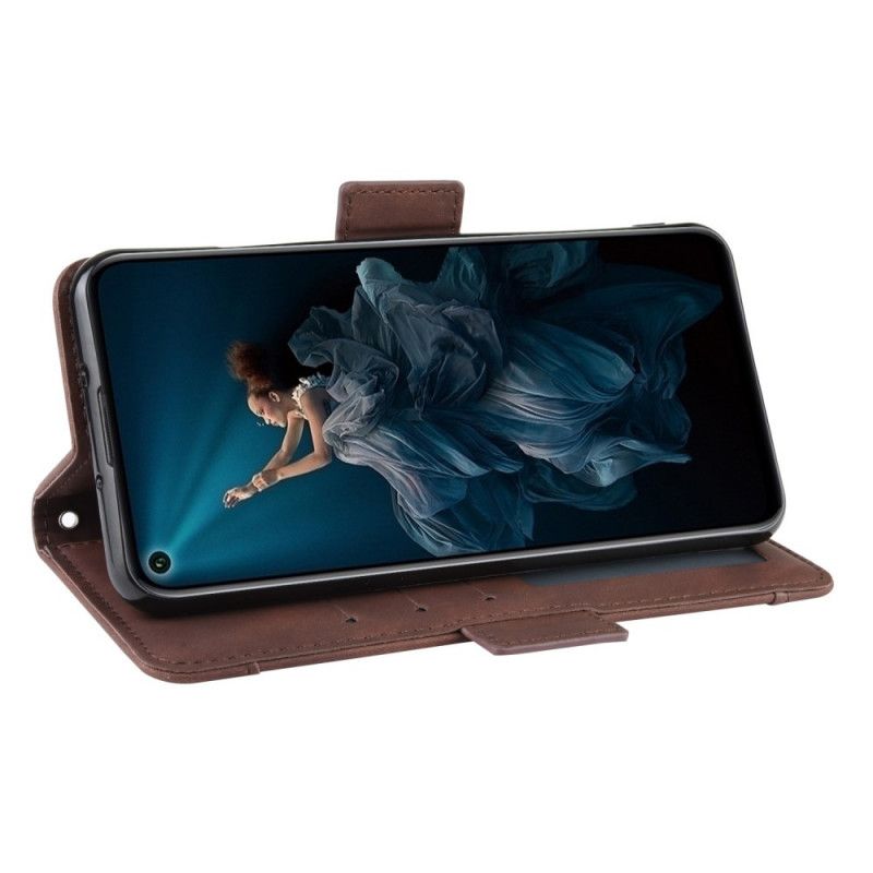 Flip Cover Honor 20 Sort Mobilcover Førsteklasses Multikort