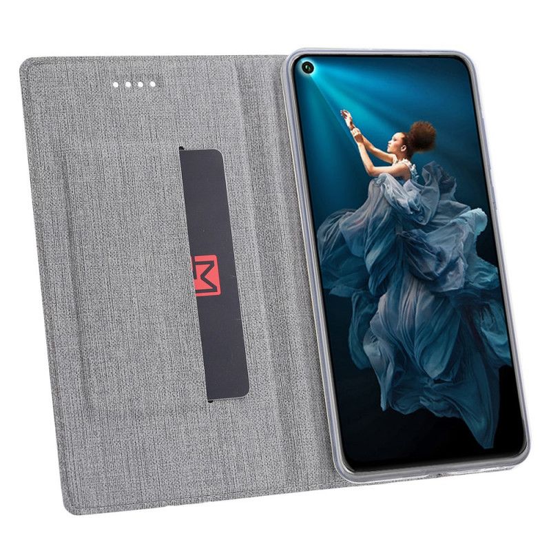 Læder Cover Honor 20 Sort Struktureret Vili Dmx