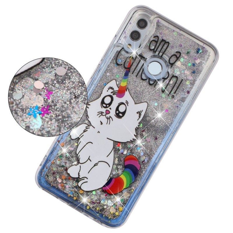 Cover for Honor 10 Lite Glitterkatikorn