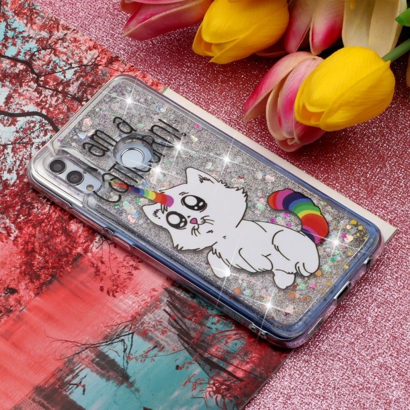 Cover for Honor 10 Lite Glitterkatikorn