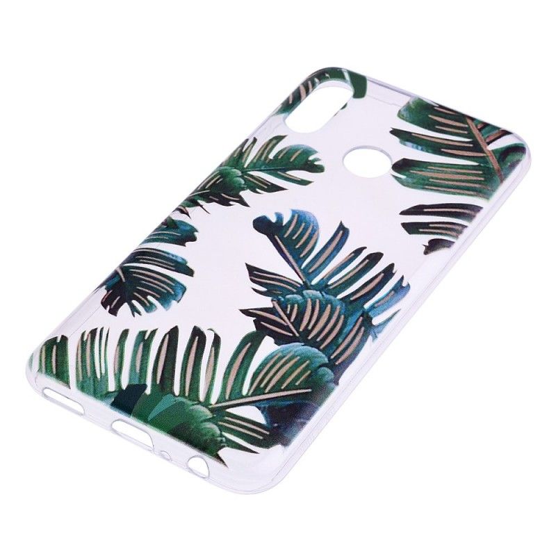 Cover Honor 10 Lite Grønne Blade Beskyttelse