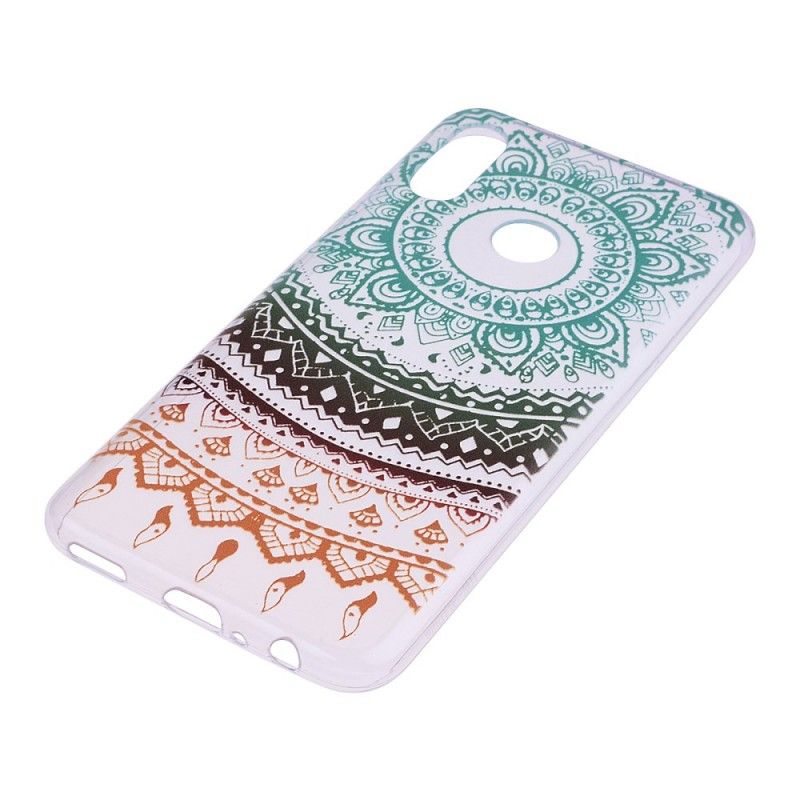 Cover Honor 10 Lite Mobilcover Farverig Solmandala