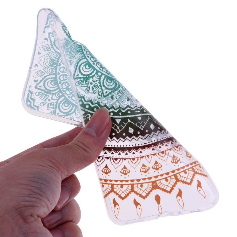 Cover Honor 10 Lite Mobilcover Farverig Solmandala