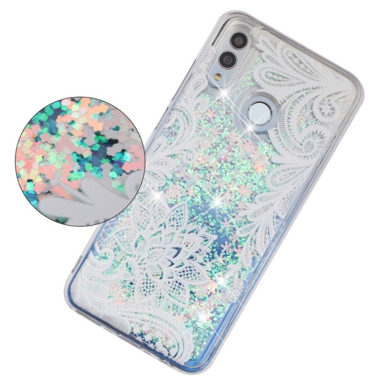 Cover Honor 10 Lite Mobilcover Sequined Blonde