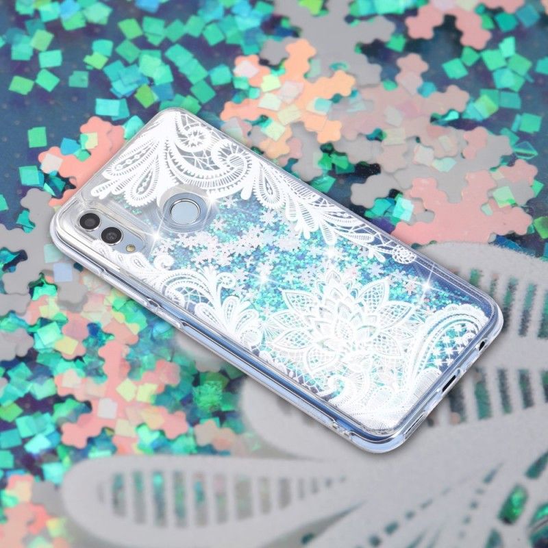 Cover Honor 10 Lite Mobilcover Sequined Blonde