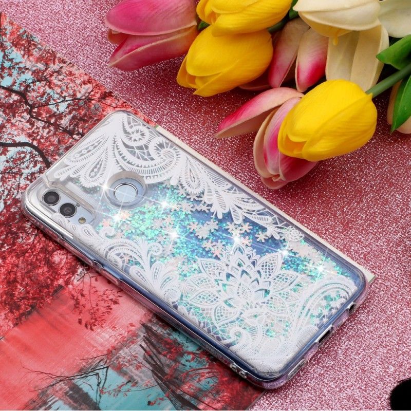 Cover Honor 10 Lite Mobilcover Sequined Blonde