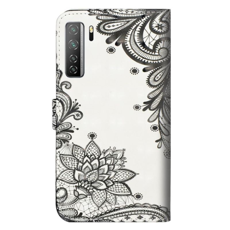 Flip Cover Læder for Huawei P40 Lite 5G Chic Blonder