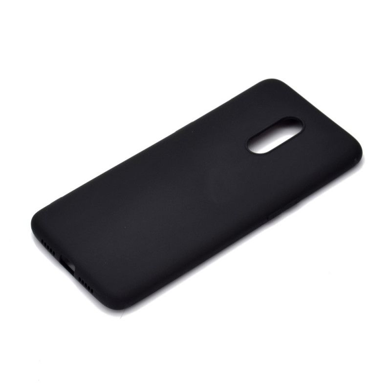 Cover OnePlus 7 Sort Frostet Silikone