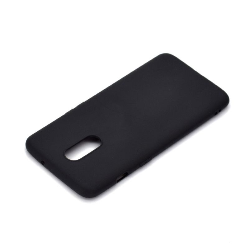 Cover OnePlus 7 Sort Frostet Silikone