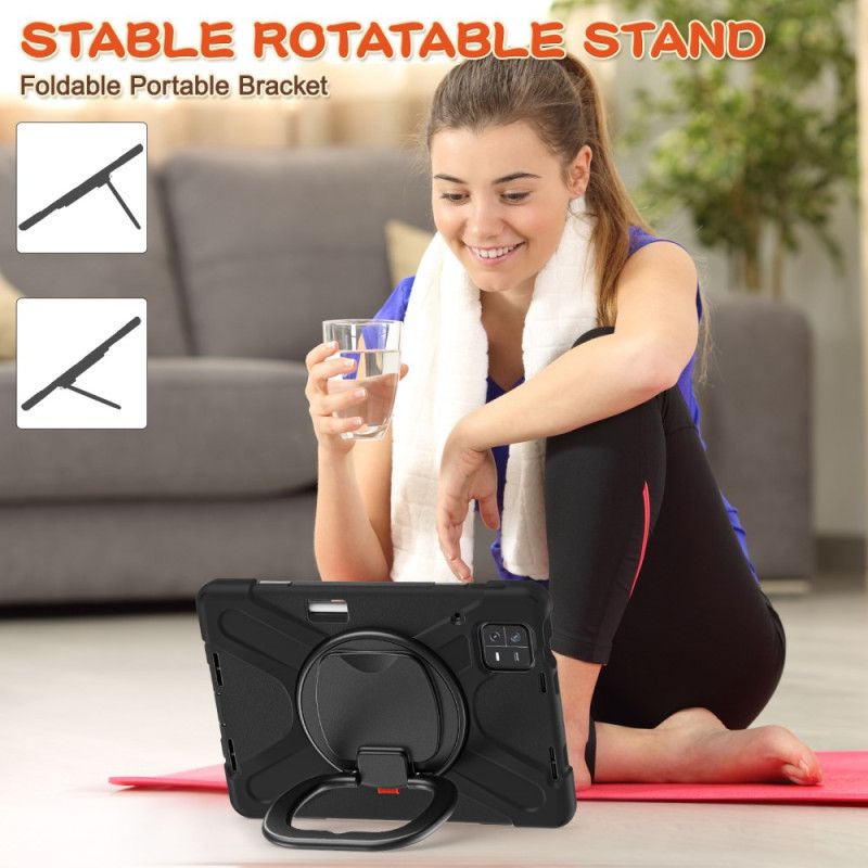 Cover Til Xiaomi Pad 6 Roterende Stativ Og Skulderrem