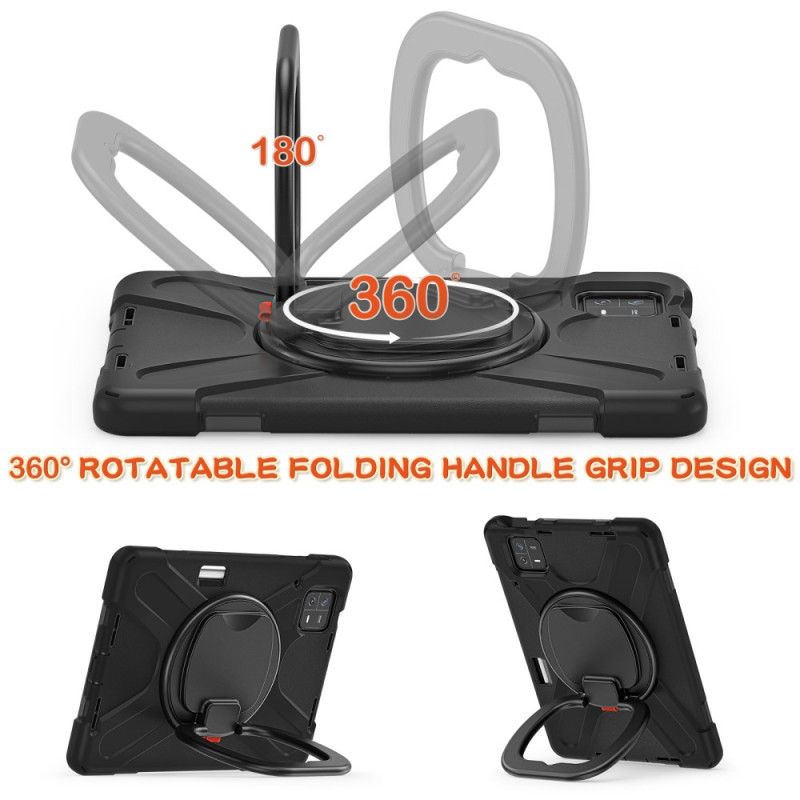 Cover Til Xiaomi Pad 6 Roterende Stativ Og Skulderrem