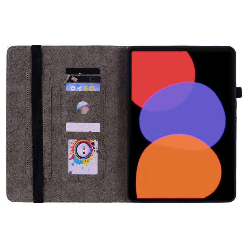 Etui Xiaomi Pad 6 Rosa Lædereffekt