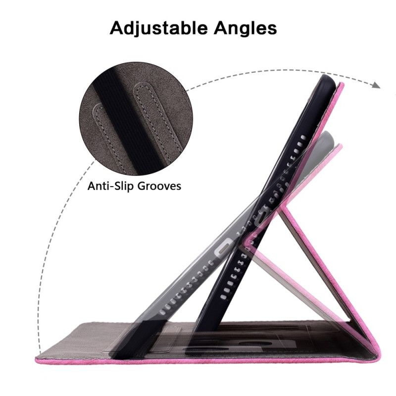 Etui Xiaomi Pad 6 Rosa Lædereffekt