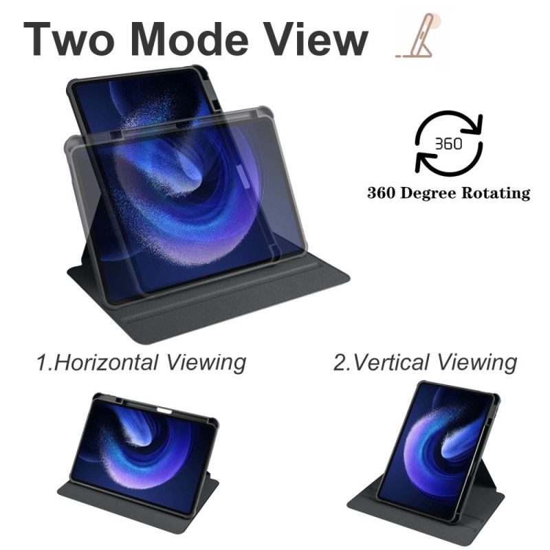 Etui Xiaomi Pad 6 Roterende Stativ