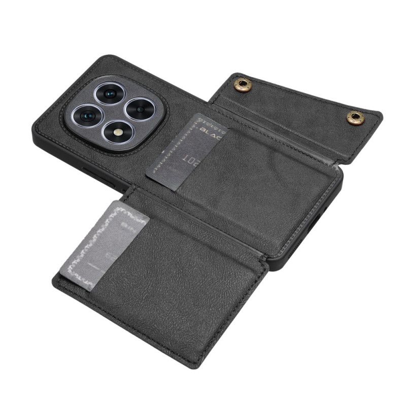 Cover Xiaomi Redmi Note 15 5g Kortholder Og Integreret Stativ