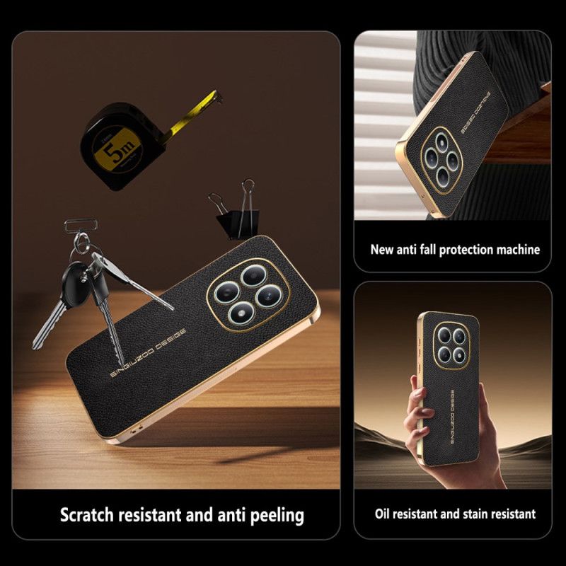 Cover Xiaomi Redmi Note 15 5g Ridsefast Litchi-tekstur