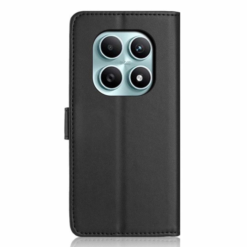Flip Cover Til Xiaomi Redmi Note 15 5g Almindeligt Kunstlæder