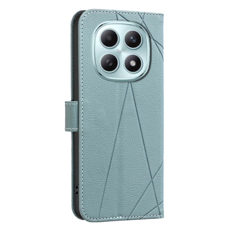 Flip Cover Til Xiaomi Redmi Note 15 5g Binfen Farve Linjer