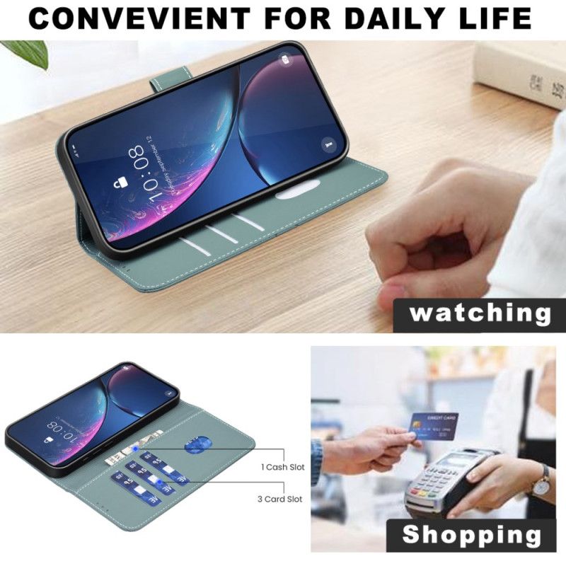 Flip Cover Til Xiaomi Redmi Note 15 5g Binfen Farve Linjer