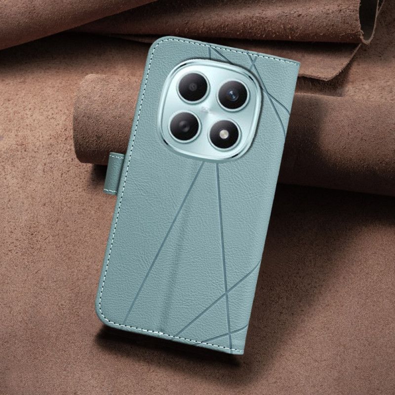 Flip Cover Til Xiaomi Redmi Note 15 5g Binfen Farve Linjer