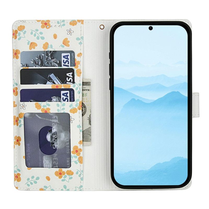 Flip Cover Xiaomi Redmi Note 15 5g Blomsterrem