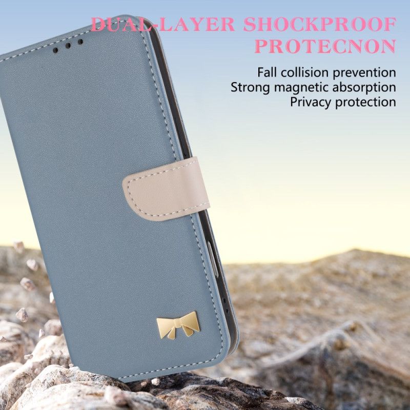 Flip Cover Xiaomi Redmi Note 15 5g Dekorativ Knude