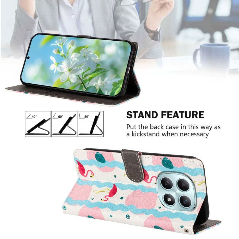 Flip Cover Xiaomi Redmi Note 15 5g Flamingoer