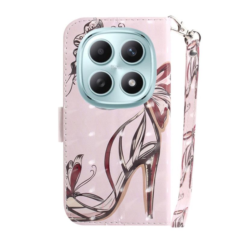 Flip Cover Xiaomi Redmi Note 15 5g Høje Hæle