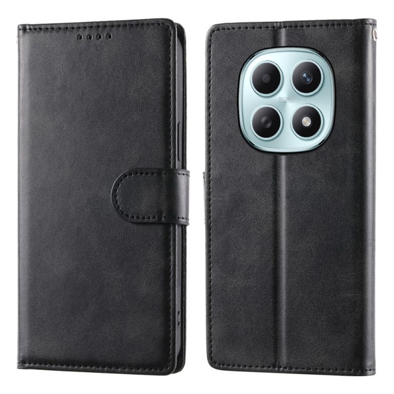 Flip Cover Xiaomi Redmi Note 15 5g Lædereffekt