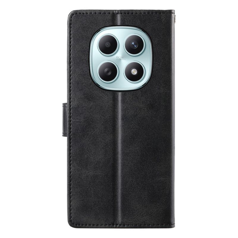 Flip Cover Xiaomi Redmi Note 15 5g Lædereffekt