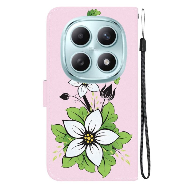 Flip Cover Xiaomi Redmi Note 15 5g Liljemønster