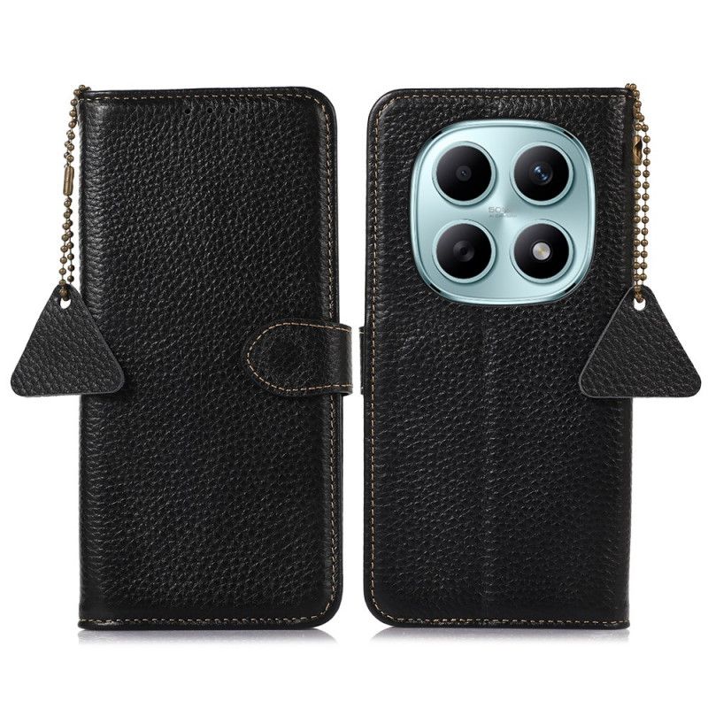 Flip Cover Xiaomi Redmi Note 15 5g Rfid-blokerende Læder