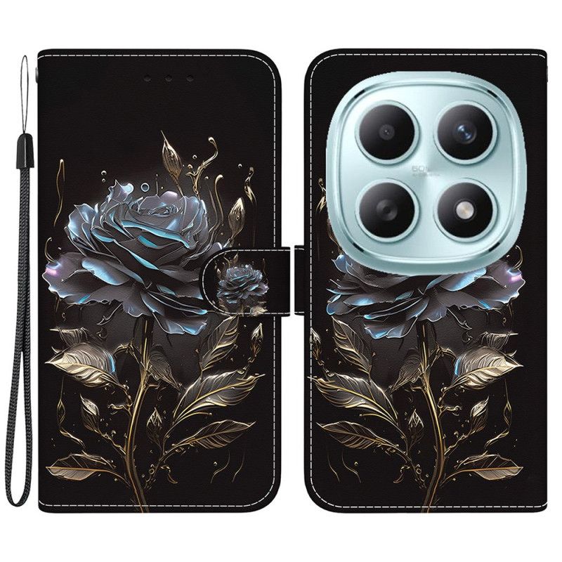 Flip Cover Xiaomi Redmi Note 15 5g Sort Rose