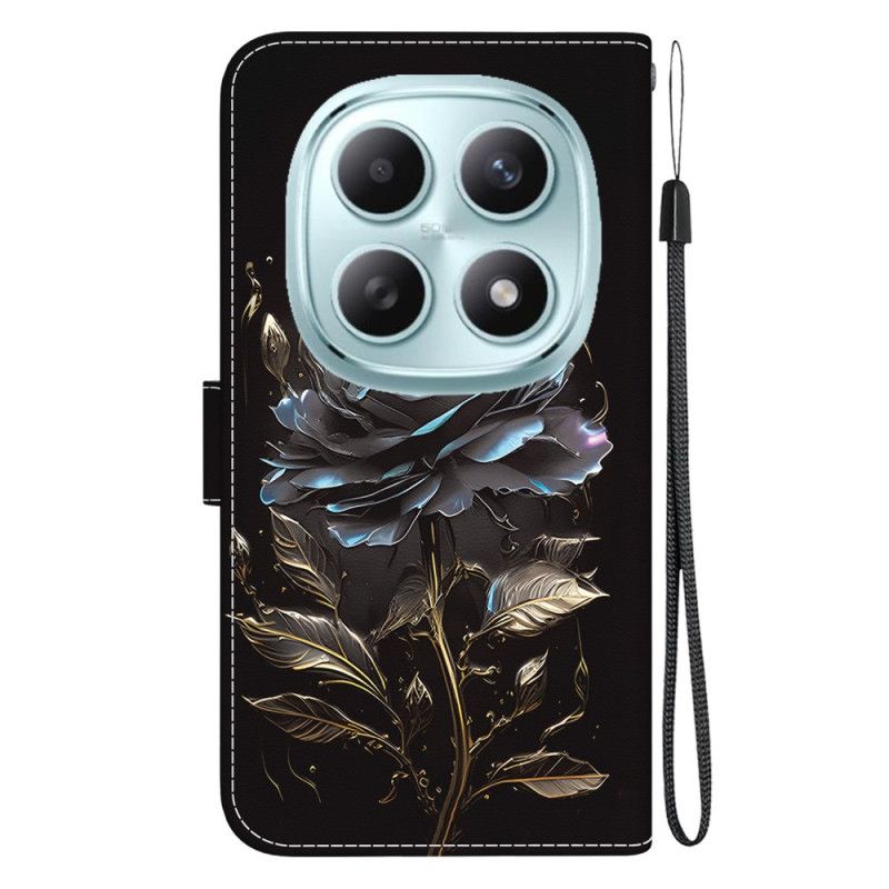 Flip Cover Xiaomi Redmi Note 15 5g Sort Rose