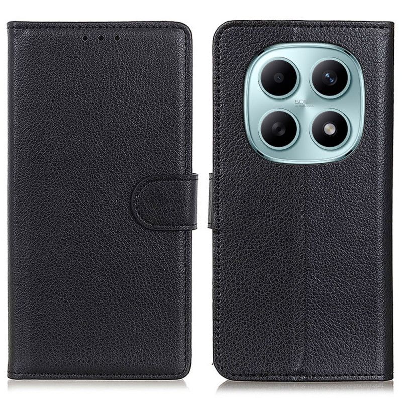 Flip Cover Xiaomi Redmi Note 15 5g Traditionelt Kunstlæder