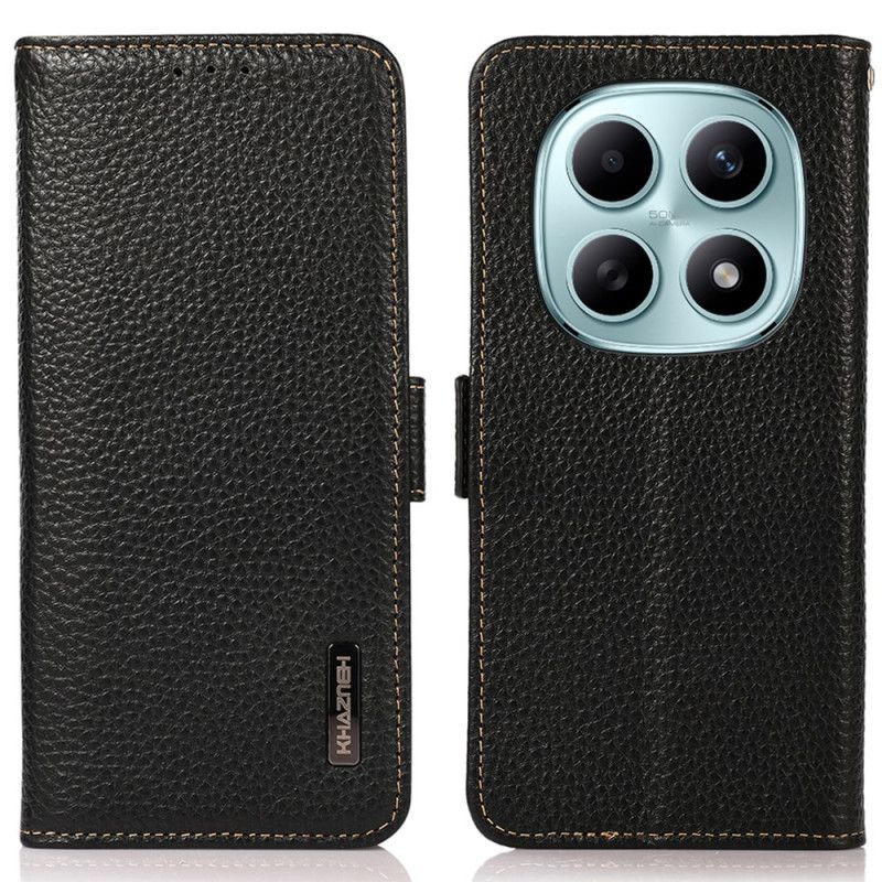 Læder Cover Xiaomi Redmi Note 15 5g Telefon Etui Ægte Khazneh Læder