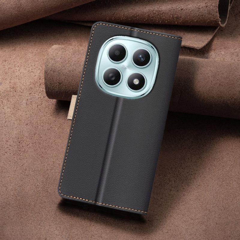 Læder Cover Xiaomi Redmi Note 15 5g Telefon Etui Binfen Farve Tofarvet