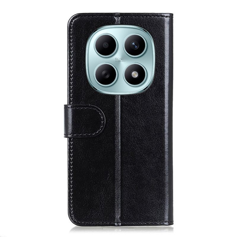 Læder Cover Xiaomi Redmi Note 15 5g Telefon Etui Laklæder