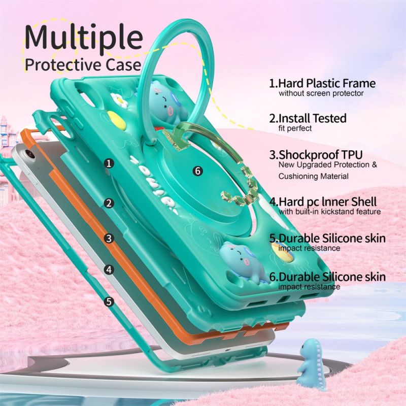 Cover iPad (2025) Flerlags Med Skulderrem