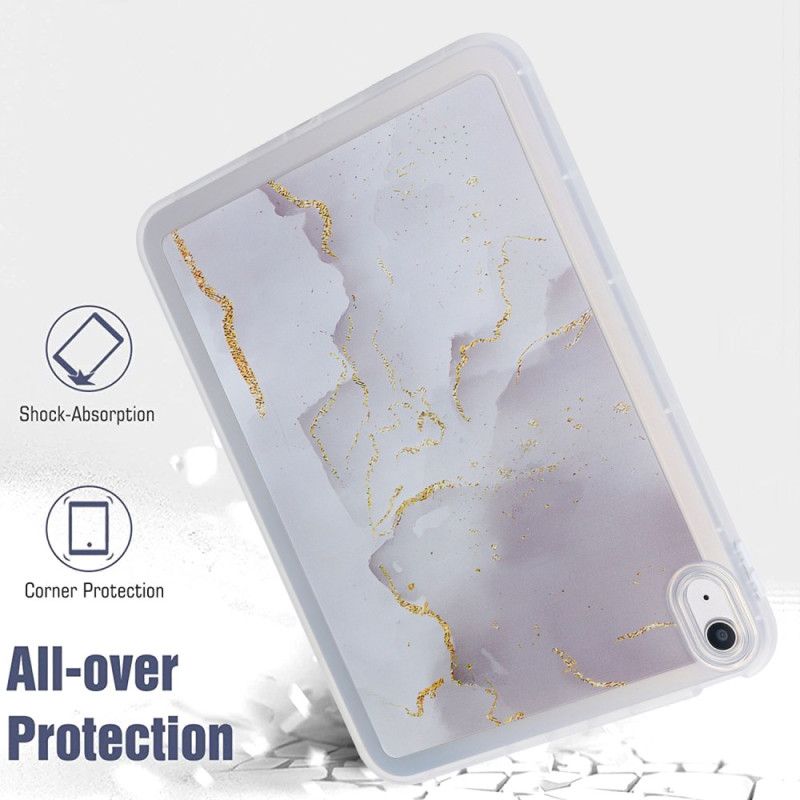 Cover iPad (2025) Silikonemarmor Design