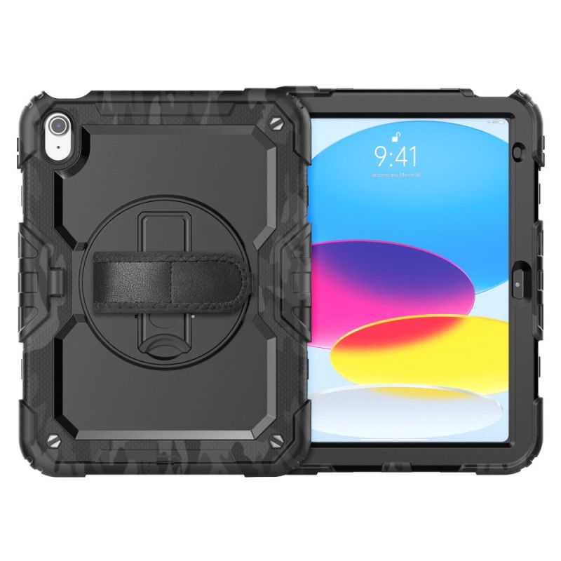 Cover iPad (2025) Telefon Etui Fuld Beskyttelse Med Skulderrem