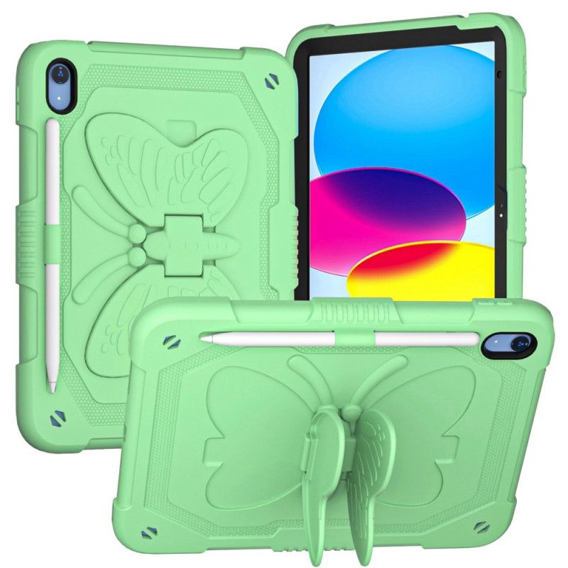 Cover iPad (2025) Telefon Etui Holdbar Og Solid Sommerfugleskulderrem
