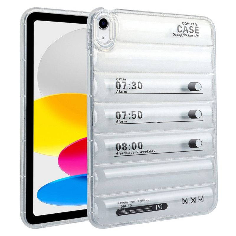 Cover iPad (2025) Telefon Etui Pufferjakkemønster