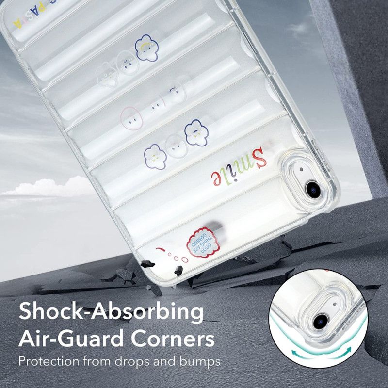 Cover iPad (2025) Telefon Etui Pufferjakkemønster