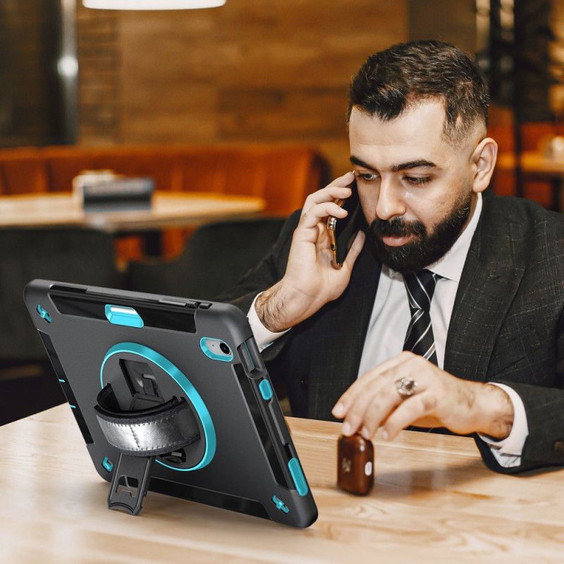 Cover iPad (2025) Telefon Etui Robust Med Roterende Stativ