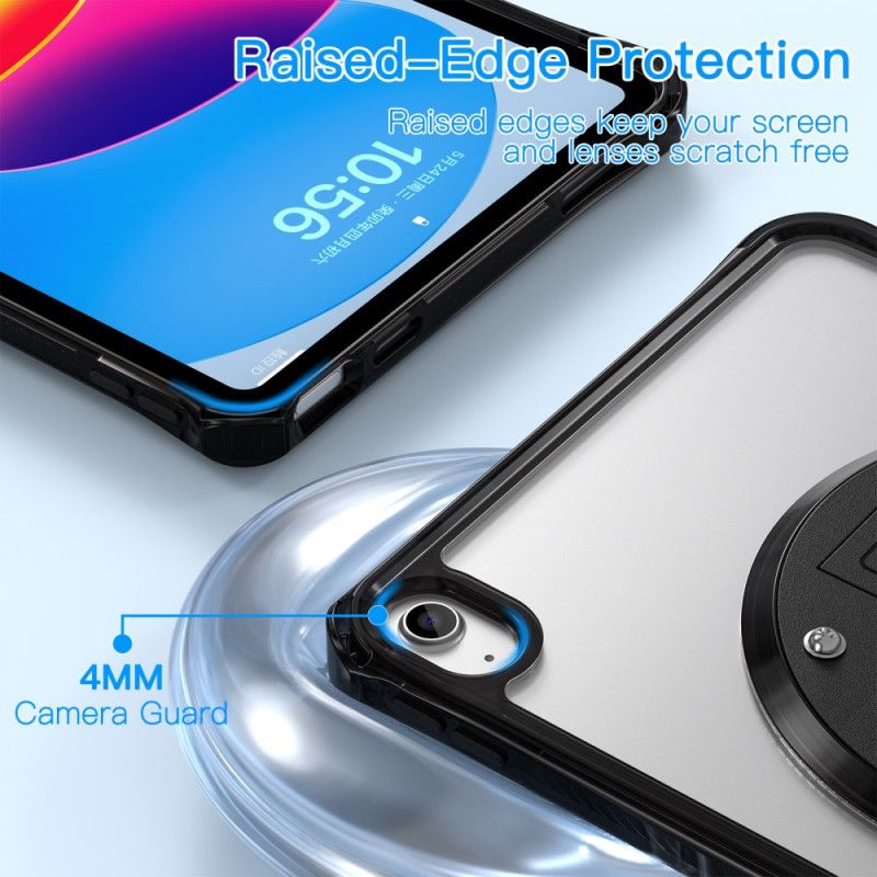 Cover iPad (2025) Telefon Etui Transparent Integreret Stativ