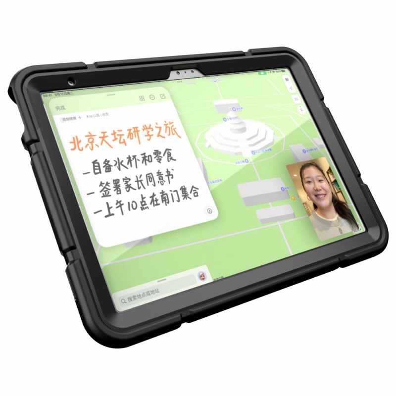 Cover iPad (2025) Telefon Etui Ultra Modstandsdygtigt Stativ