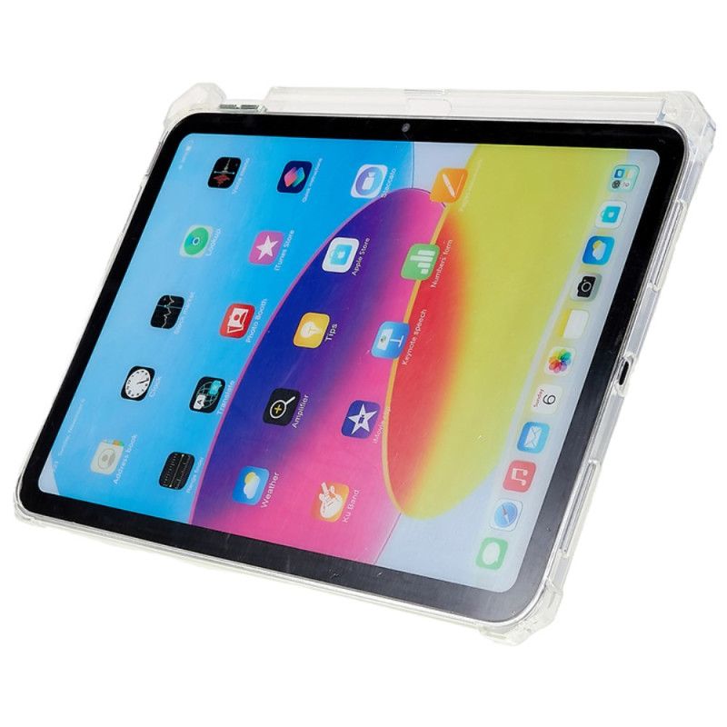 Cover iPad (2025) Transparent Stødsikker Stander Og Beskyttelse