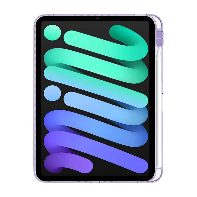 Cover iPad (2025) Transparent Stylusholder